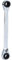 KS Tools 503.4541 4 in 1 GEARplus Doppel-Ratschenringschlüssel, umschaltbar, 8x9x10x11mm