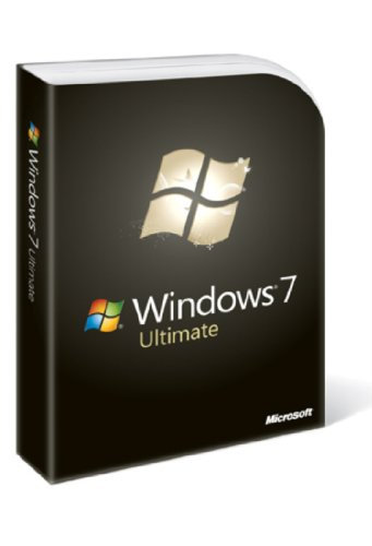 Microsoft Windows 7 Ultimate, Upgrade Edition for XP or Vista users (PC DVD), 1 User