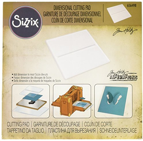 Sizzix Zubehör, Dimensionale Schneideplatte von Tim Holtz inspiriert, Mehrfarbig