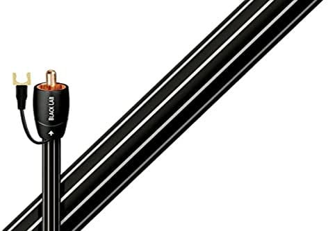 AudioQuest 8m Black Lab RCA Câble audio Noir - Câbles audio (RCA, RCA, cuivre, 8 m, noir)