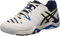 ASICS Herren Gel-Challenger 10 Gymnastikschuh, Weiß Weiß Limette Indigo Blau, 40 EU