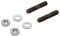 DIN Set: Muttern, Scheiben Vergaser - für Simson S50, S51, S53, S70, S83, KR51, Spatz, Star, Sperber, Harbicht