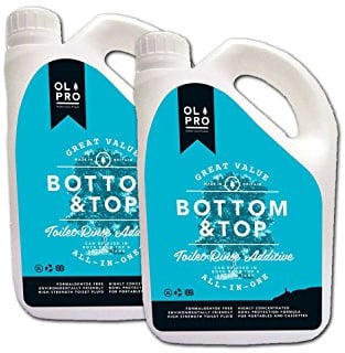 OLPRO Bottom and Top Toilet Fluid 2X 2L
