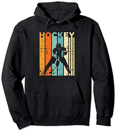 Retro Hockey Vintage Spruch Ice-Hockey Spieler Hockey Pullover Hoodie