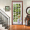 ADYNL Sticker Porte 3D Trompe L'Oeil Rebord De Fenêtre Plantes Vertes Paysage Autocollant Poster De Porte Auto-Adhésif Vinyle Affiche De Porte Sticker Mural Chambre Salle De Bain Papier Peint Art Déco