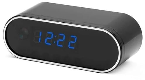 Full HD 4K WiFi Infrared Spy Camera Alarm Clock