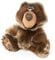 SIGIKID 42742 Bee Bear Buddy BeastsTown Bär für Mädchen Jungen und Erwachsene Kuscheltier empfohlen ab 3 Jahren Braun/Bär