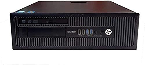 Amazon Renew Windows 10 HP 800 G1 SFF Intel Core i7-4770 Desktop PC Computer - 32GB DDR3-512GB SSD - 600Mbps Wi-Fi (Renewed)