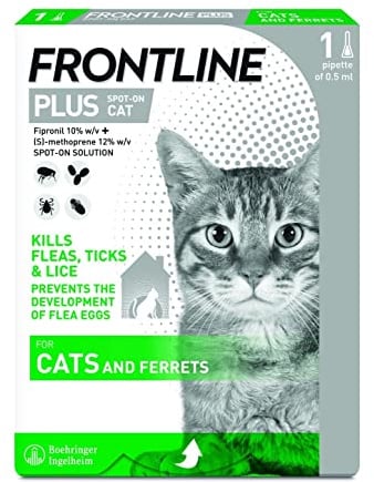 Frontline For Cats (Frontline Plus For Cats)
