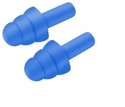 FlyHigh 5er Set Wiederverwendbare Ohrstöpsel zum Schlafen oder Schwimmen- Hochwertige Ohrenstöpsel, dämpft Lärm & Schnarchen – Gehörschutz ideal für ruhigen Schlaf und gegen Schnarchen (5)