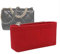 Lckaey Y002red-M Geldbörsen-Organizer-Einsatz für Chanel 19, kleine Tasche mit seitlicher Reißverschlusstasche, Handtasche, Chanel, Maxi-Flip-Tasche, Organizer