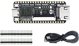 Sipeed Tang Nano 20K GW2AR-18 QN88 FPGA Entwicklungsboard mit 64Mbits SDRAM 828K Block SRAM Linux RISCV Einplatinencomputer für Retro Spielkonsole Unterstützung microSD RGB LCD JTAG Port