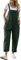 YESNO Women's Dungarees Loose Casual Plus Size Lightweight Sleeveless Overall Long Jumpsuit Playsuit Trousers Pants Dungarees (M PV9UK DARKGREEN)
