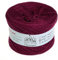 Bobbel einfarbig 100g - 380m 4 fädig Bobbel Wolle Farbverlaufsgarn handstrickgarn stricken häkeln (Brombeere)