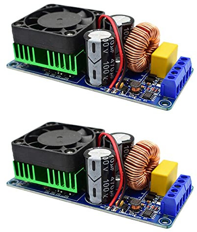 TsoLay 2X IRS2092 High Power 500W Mono Channel HiFi Digital Power Amplifier Board Class D Stage Power Amplifier Board