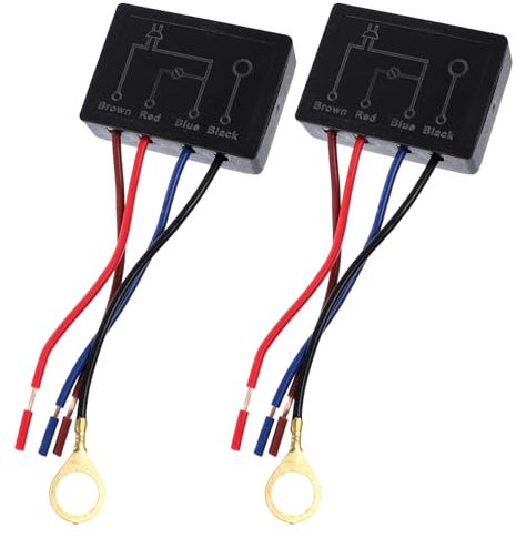 DOITOOL 6piezas Interruptor Táctil Para Lámpara De Mesa Regulador De Intensidad Sensor De Toque Compatible Lámparas De Mesa Instalación Sencilla y Efecto De Iluminación Mejorado