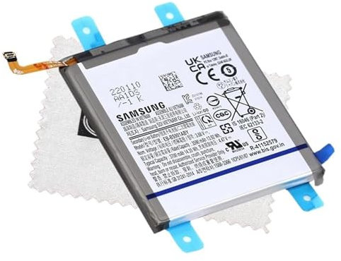 Batteria originale EB-BS901ABY per Samsung Galaxy S22 5G (S901B) con panno di pulizia dello schermo Shlok