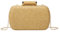 Jywmsc Femmes Soirée Paille Sac à main élégant Paille Pochette pour Party Mariage L'été Plage Tote Bag avec Chaîne