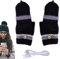Electric Heating Gloves,Warm Battery Heated Gloves | Soft Reusable Heated Gloves Liners for Climbing Riding Cycling Running