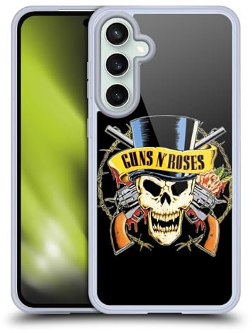 Head Case Designs Offizielle Guns N' Roses Hut Mit Schädel Kunst Soft Gel Handyhülle Hülle kompatibel mit Samsung Galaxy S23 FE 5G