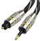 Cable Digital Toslink a Mini Toslink Cable de fibra óptica SPDIF de 3,5mm Adaptador de Cable de Audio óptico 3,5 5m 10m(3.5 optical cable,15m)