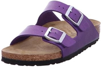 BIRKENSTOCK Adult Master articolo Arizona BF viola, Shiny Lizard Acai 1027765, 38 EU Stretta