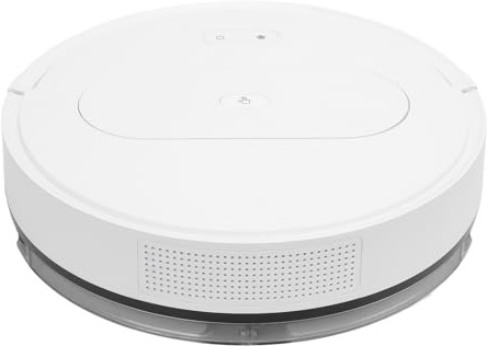 TOPINCN Aspirateur Robot Vadrouille, Puissance D'aspiration, Lumière Anti-poussière, Contrôle par Application, Aspirateur Robot Tout-en-Un, Aspirateur Robot Auto-lavant pour Sol, Tapis,