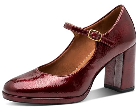 Tamaris Damen Pumps Vegan rot 38