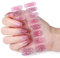 Christmas Nail Polish Strips Manicure Stickers Full Nail Foils Gel Nail Strips Nail Art Stickers Nail Polish Foils