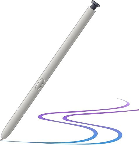 Galaxy S25 Ultra Stylet de rechange pour Samsung S25 Ultra Stylet Galaxy S25 Ultra S Pen compatible avec Samsung Galaxy S25 Ultra (Bluetooth non inclus) Noir