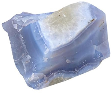 Blue Lace Agate Brut - Pierres de minerai minérales Naturelles, Pierres de Remplissage de Vase décoratives, décoration en pour Arbre, Pot de Fleurs d'aquarium, Gravier d'affichage en