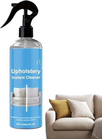 Polsterreiniger Für Couch,120ml Mit Sofortwirkung Ohne Spülen Und Langanhaltend,Sofareiniger Fleckenentferner Spray - Für Auto Wohnzimmer Badezimmer Wäsche Sofa Schuh Teppich Teppich Bett Möbel
