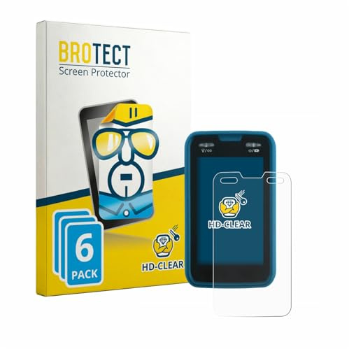 BROTECT 6 Stück Schutzfolie für Softing IT Networks LinkXpert M3 Displayschutz Folie Made in Germany, Ultra-Klar