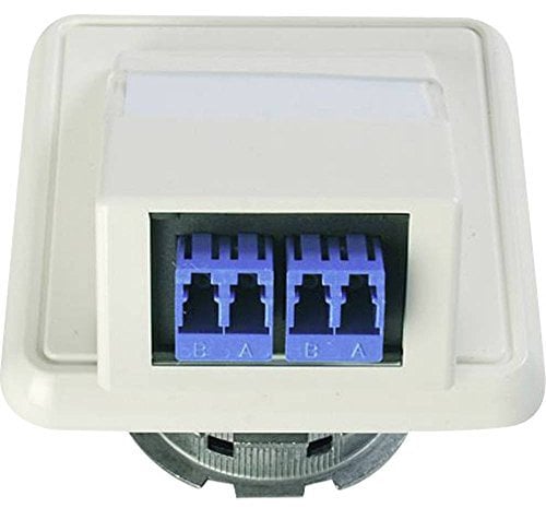 TELEGÄRTNER H02051C0534 LWL-Dose Alpinweiß