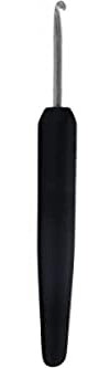 KnitPro Aluminium Crochet Hook softgrip 4.50mm Black - 3pcs