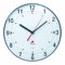 Alba - HORCLASMAG - Wanduhr - Magnetisch - Geräuscharme moderne Wanduhr - 25 cm, Weiß, 25 x 4,4 x 25 Zentimeter