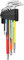 Corona Richmann Torx Security C6602 Lot de 9 clés Allen magnétiques à long bras