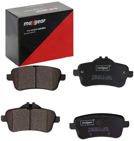 Maxgear 19-2920 Bremsbelagsatz, Scheibenbremse hinten | 19-2920 passend für A-Klasse CLA