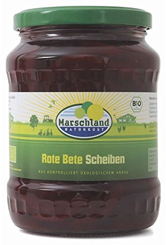 Marschland Rote Bete Scheiben - Bio - 670ml