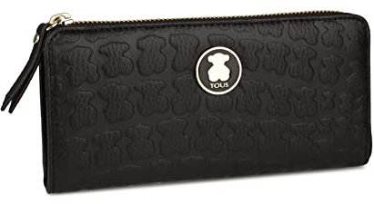 Tous Damen Kiara Sherton Geldbörse, Schwarz (Negro 495970083)