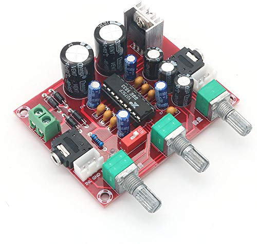 DollaTek 12V XR1075 BBE Audio Amplifier Board Module Circuit DIY Kits, Stereo Sound Processor