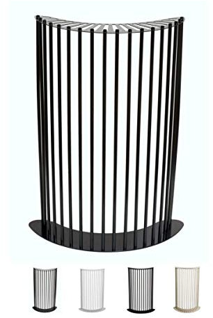 Protection pour poêle (noir brillant).