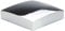 Jackson Woodturners Forge Chrome Flat Cap for 90mm Newel Post, Full Cap