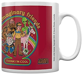 Pyramid International MG26393 Steven Rhodes (My Imaginary Friends) Coffee Mug Kaffeetasse, Keramik, 11 oz