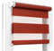 Fenster DEKOR - Rollos für Fenster Kastanie - Klemmfix Rollo ohne Bohren 230 x 70 cm - Doppelrollo mit einer breiten Auswahl an Größen und Farben - Blickdichte Rollos, einfach zu montieren