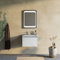 Kiamami Valentina Armoire DE Toilette Murale 60CM Blanc Mat avec Miroir 60X80 LED | Monaco