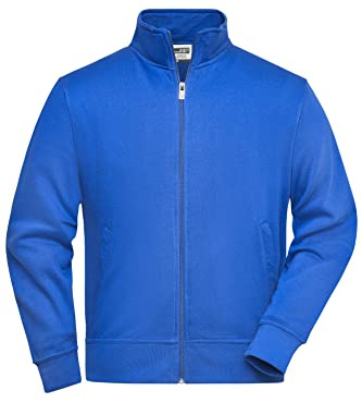 James & Nicholson Sweatjacke mit Stehkragen - Jacke aus robuster Sweatqualität in großer Größenauswahl