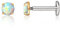 limerencia 18G Titan Tragus Piercing, 2 Stück Medizinische Lippenpiercing Labret Stecker Hypoallergen Helix Piercing ohr für Bauchnabel Zunge Augenbraue Lippe Septum Nase Ohr