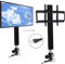 HarBin-Star Soporte eléctrico para TV Lift de altura regulable para montaje de 26 a 57 pulgadas con mando a distancia máx. 1000 N/80 kg