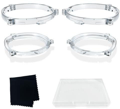 JDXFENG Magnetic Lens Protection Frames for Meta/Oculus Quest 3 Headset Accessories with Anti Blue Light Glasses Lens Protective Anti-Scratch Ring VR Eyeglasses Lens Spacer for Quest 3